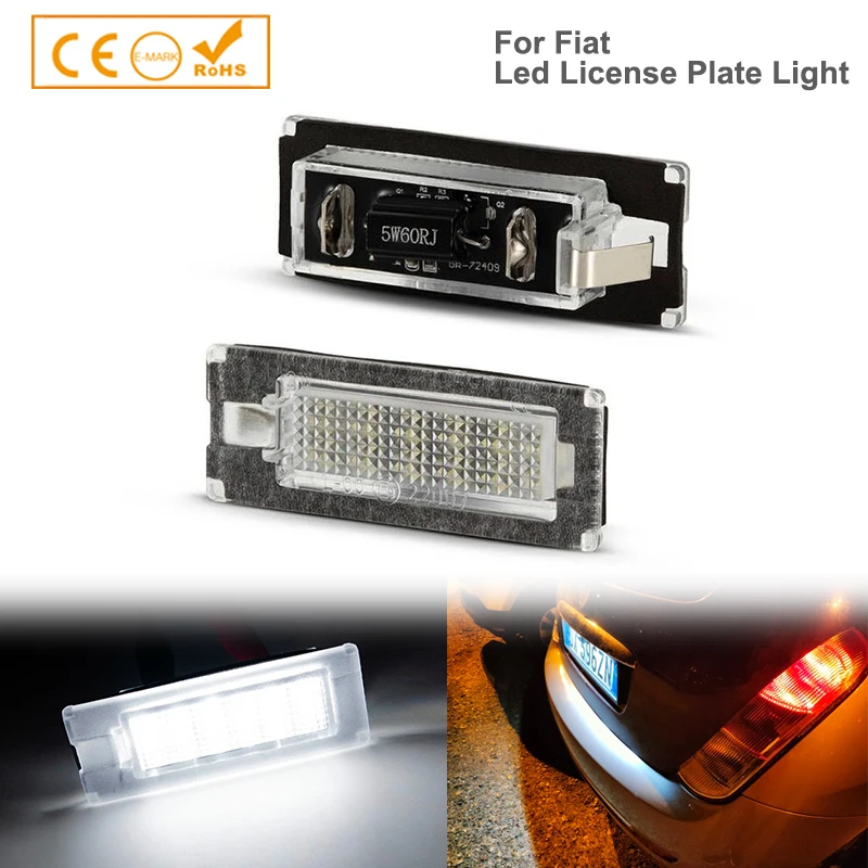 

Rear Number Plate Light Lamp Assembly For Fiat Ducato Peugeot Boxer Citroen Relay OEM 51701517｜6350AX｜0001307272070