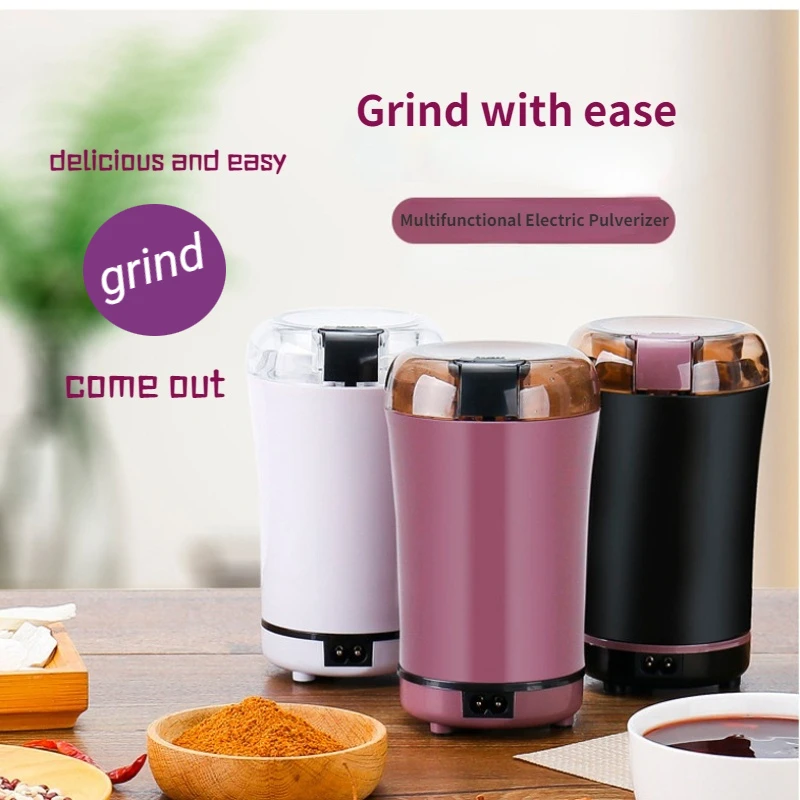 

Kitchen Tools Mini Electric Coffee Grinder Salt Pepper Herb Crusher Grains Nutsp Moedor Jogo De Ferramentas De Cozinha