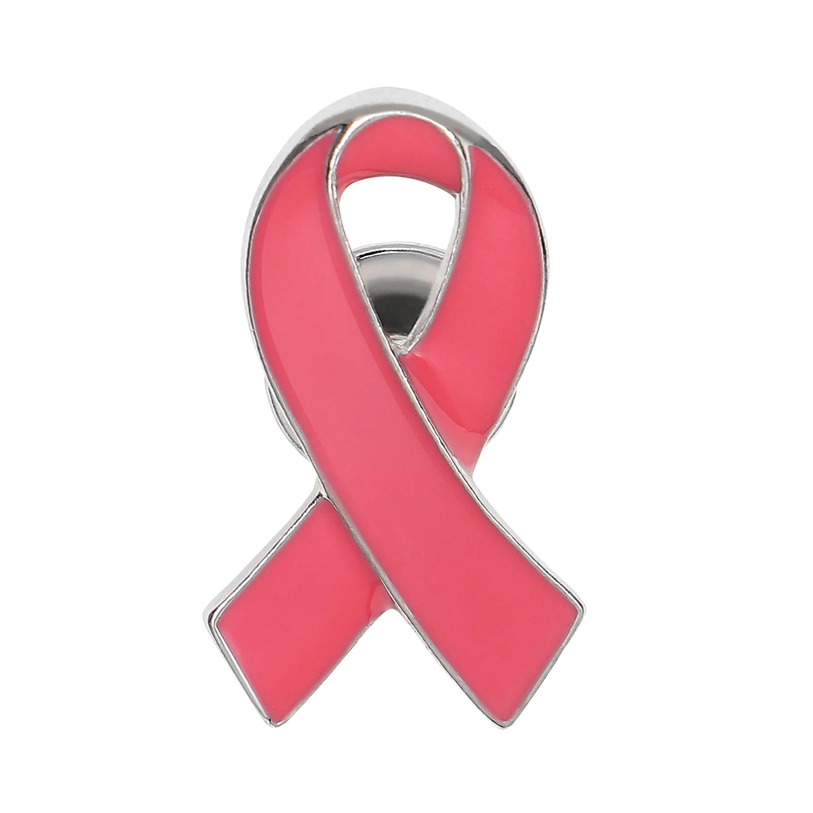 

Ribbon Pink Women Brooch Party Favors Breast Awareness Collar Lapel Jewelry Miss