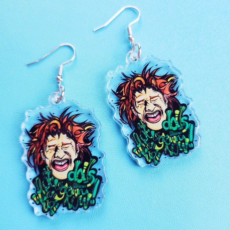 

Novel and Cute Horror Movie Acrylic Earrings Creative Fashion Jewelry Personalized Charm and Fun Gifts for Women