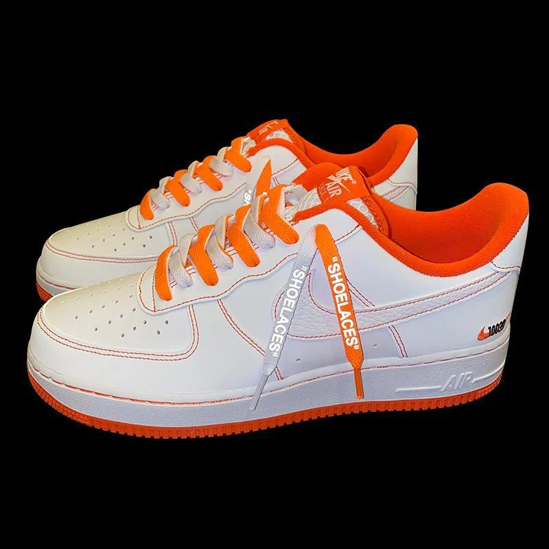 1 Pair High Quality Reflective OW Letter Shoelaces For Women Men High-top Low-top Canvas Flat Shoes Laces