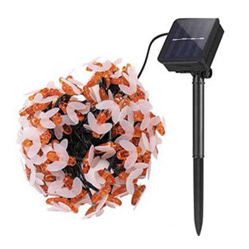 

Solar Simulation Bee Light String Waterproof Outdoor Light 7M 50 Light Solar Fairy Light For Garden Decoration