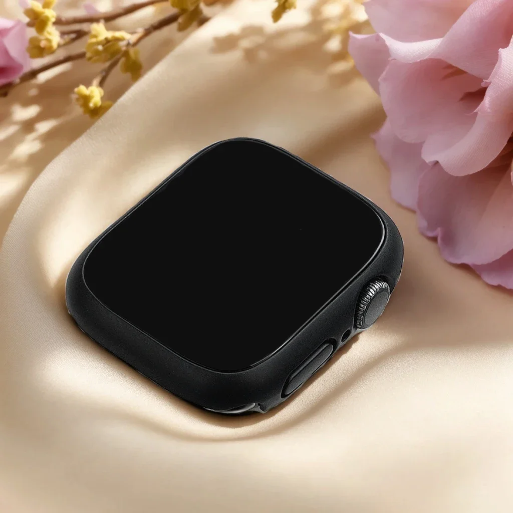 Фото Закаленное стекло + чехол для Apple Watch 11 10, чехол 46 мм, 42 мм, 38 мм, 40 мм, 41 мм, 44 мм, 45 мм, защитная пленка для экрана iWatch 9 8 7 6 5 4 SE №4