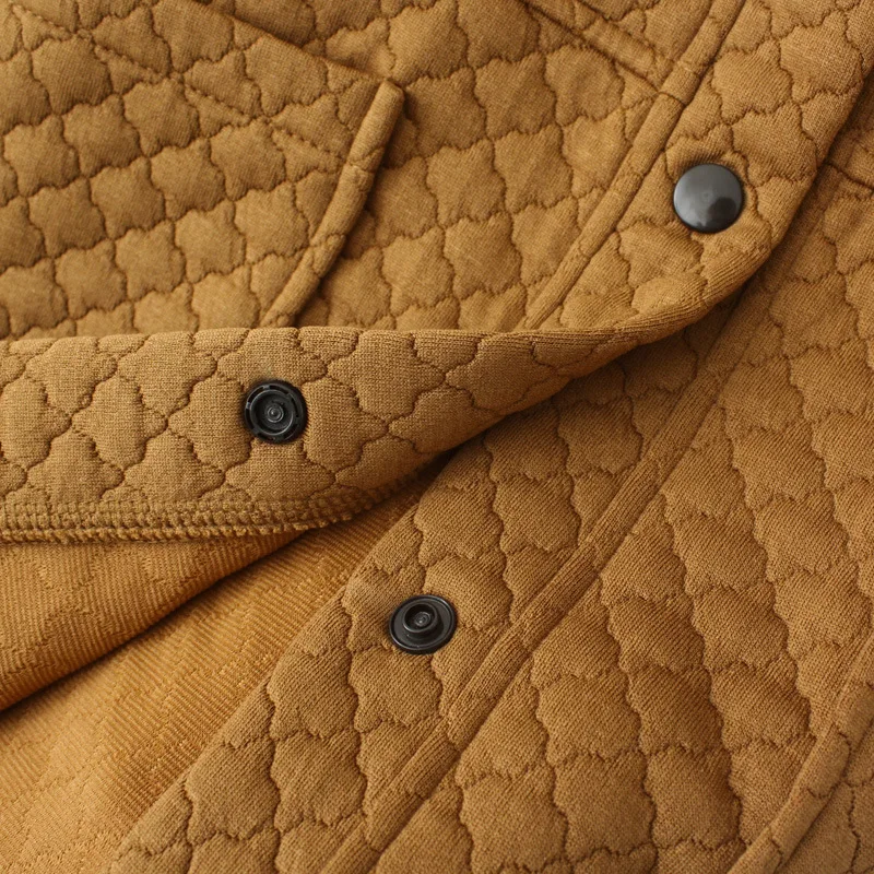 2023 Осень Женщины Одежда Плюс Размер Куртка Повседневная Мерсеризованный Хлопок