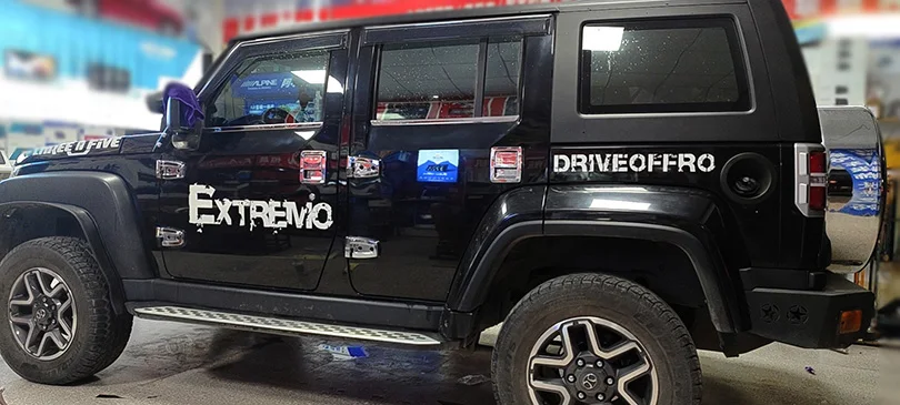 Виниловая наклейка для Jeep Wrangler JK 4 Door 2007-2017 шт. |