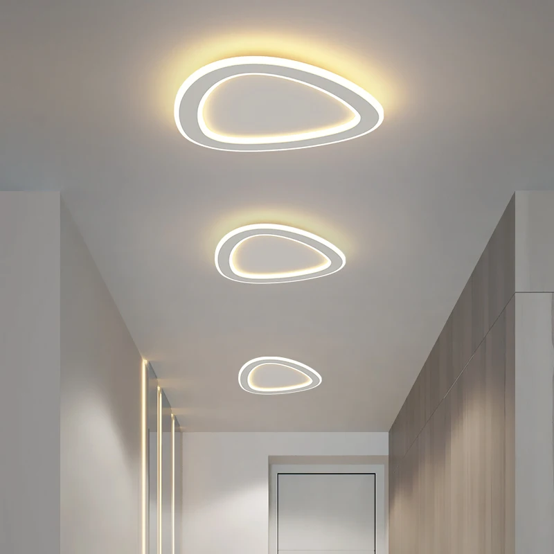 

Modern Minimalist Led Ceiling Lights for Bedroom aisle entrance corridor shop Study white/black Ceiling Lamp Lighting Fixtures