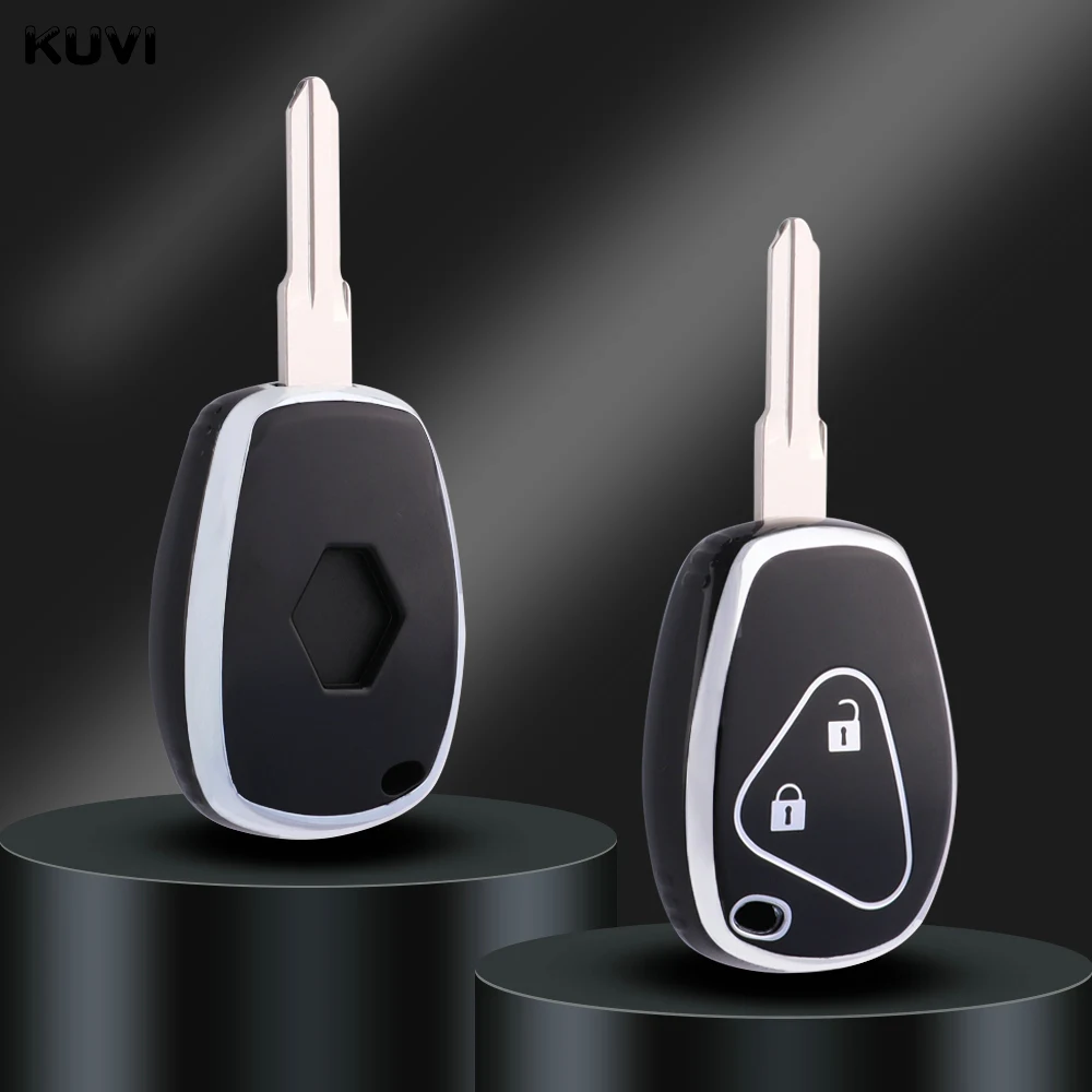 

TPU Key Case Cover Shell Fob For Renault Megane Duster Modus Espace Laguna Logan For DACIA Sandero Fluence Clio Kango 2 3 Button