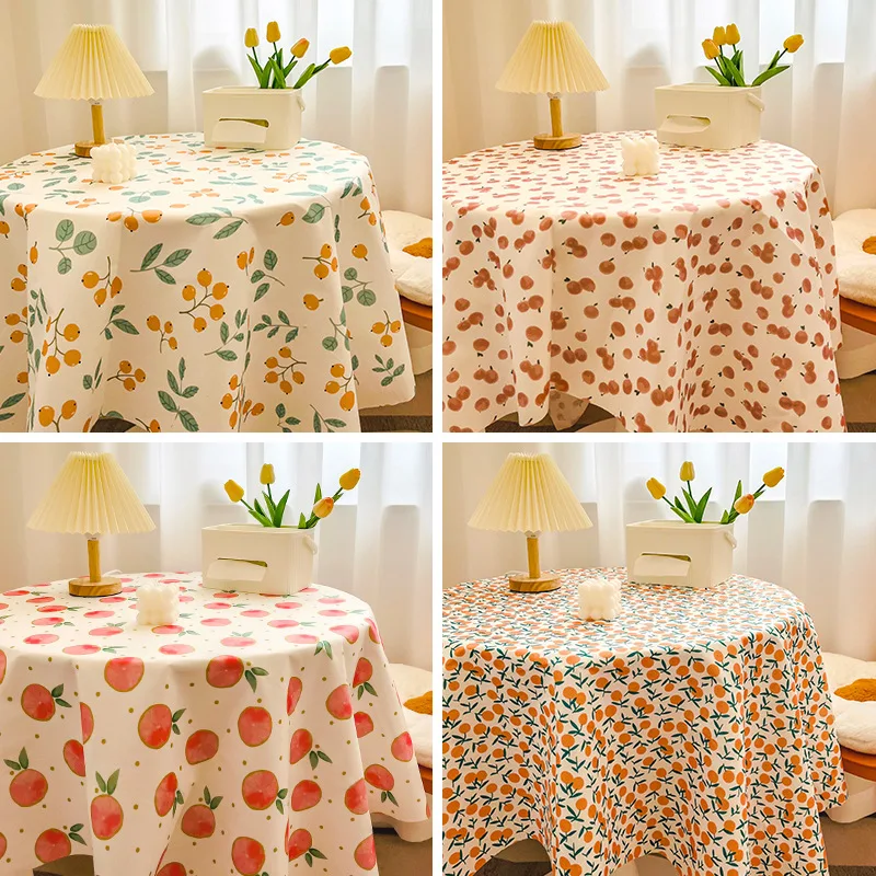 

Tablecloth ins wind color girl heart table home hotel decoration dining bar tea table table mat dust tablecloth