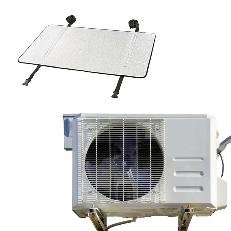 

AC Cover For Outside Unit Sturdy Covers AC Defender Air Conditioner Cover For Outside Units Prevent Sun Exposure AC Cover For