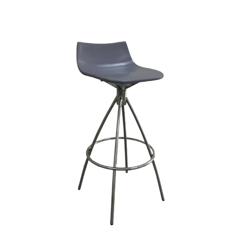 

Italian Minimalist Modern Art Light Luxury Bar Chair Nordic Glass Shaped Creative Comfortable Fashion Network Red Bar Bench