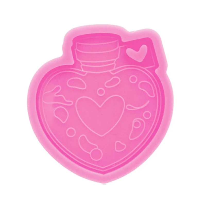 

Силиконовая эпоксидная форма N58F «сделай сам» для вазы, бутылки с любовью, форма «сделай сам» для брелока, подвески, ювелирных изделий, форма ...