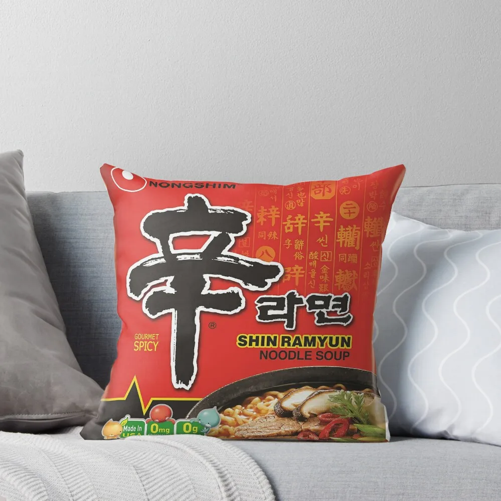 Nongshim Shin Ramyun (острый) декоративная подушка роскошная наволочка наволочки
