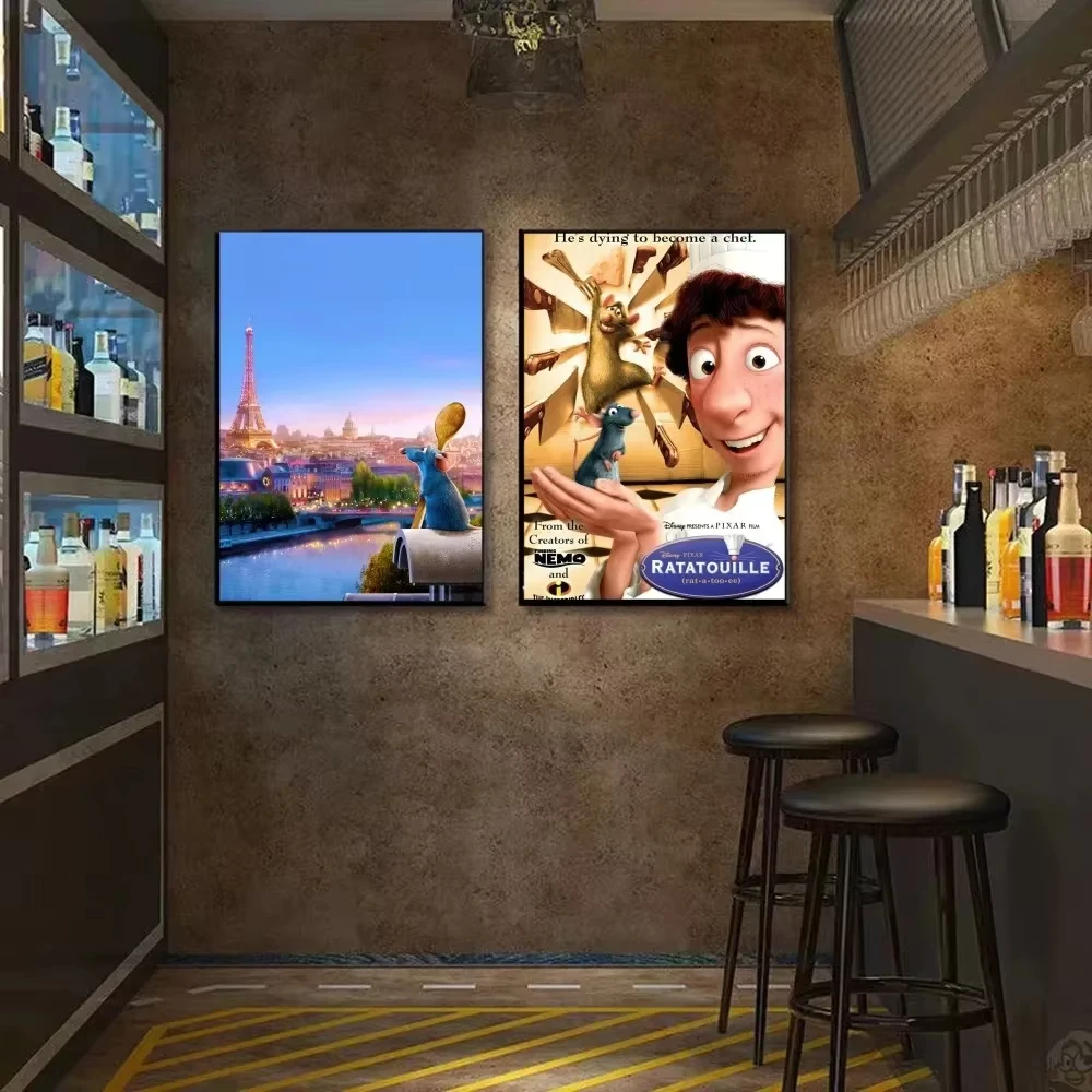 MINISO Плакат Рататуй на холсте