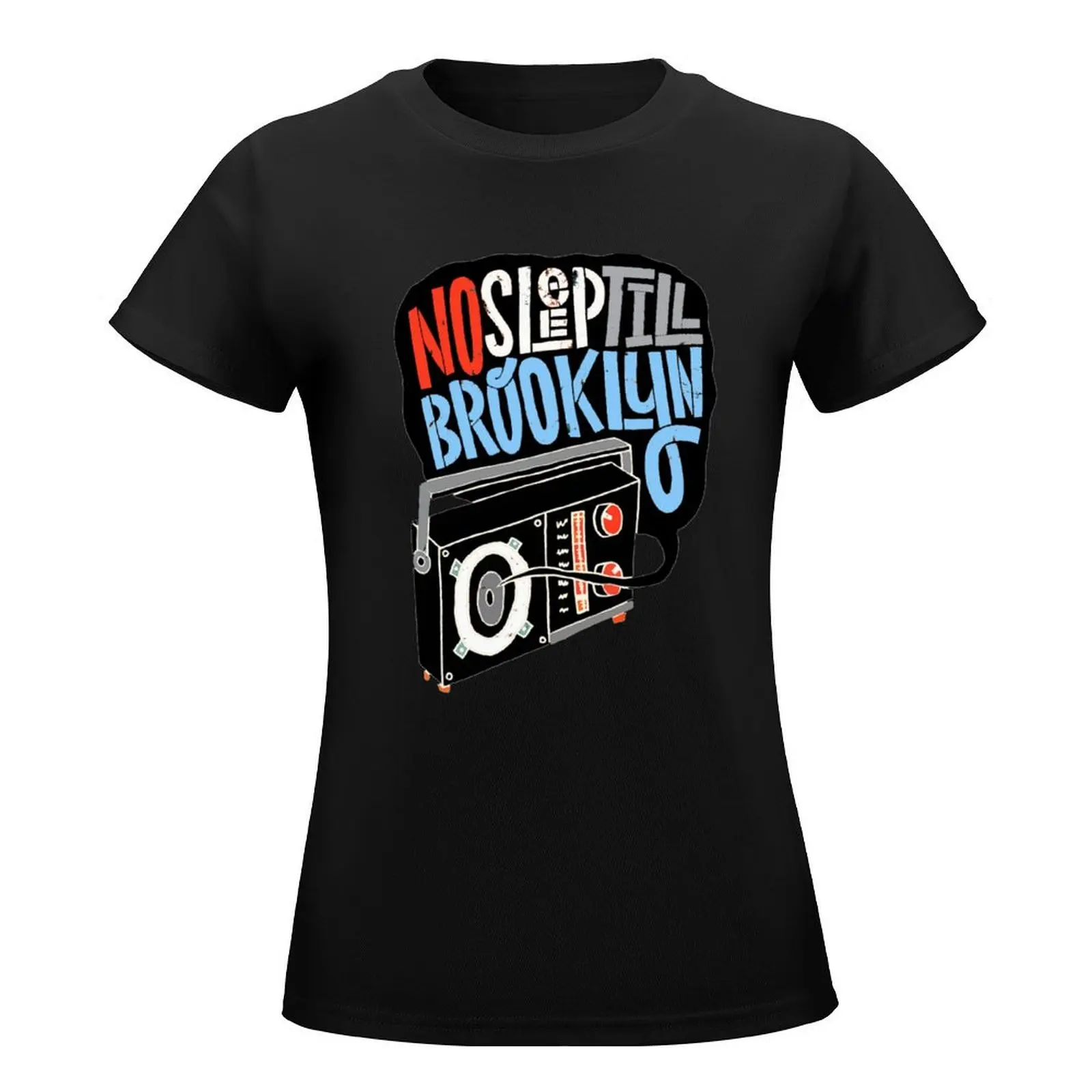 Футболка без сна Til Brooklyn футболка кавайная одежда летние топы футболки женская
