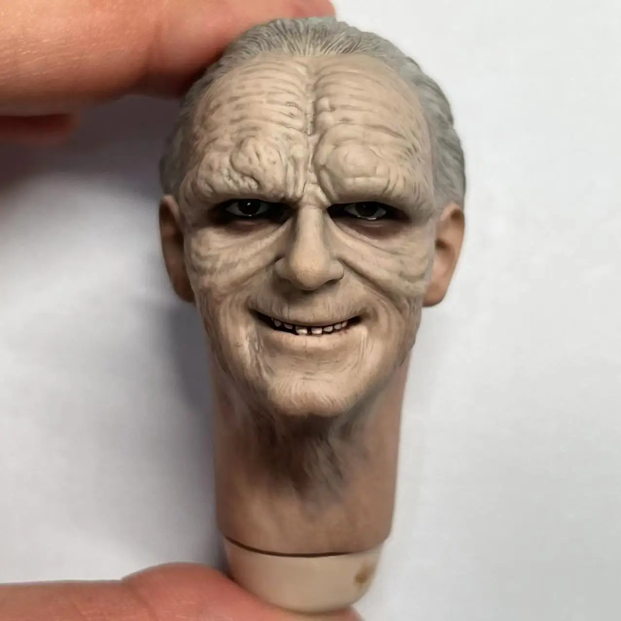 

1/6 Ian McDiarmid Male Head Sculpt England Actor Head Carving Soldier Anime Model fit 12-inch Male Soldier Action Figure
