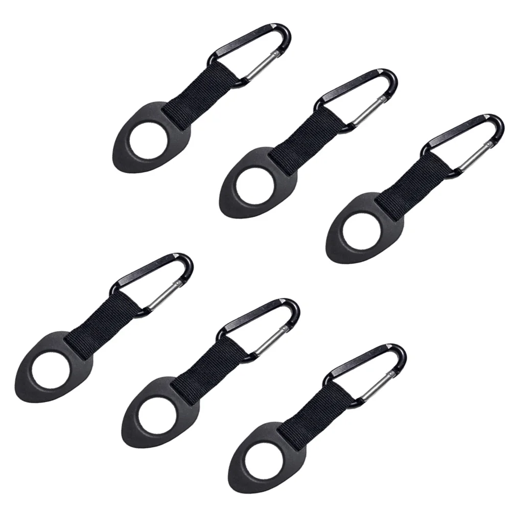 

6Pcs Hanging Bottle Buckles Bottle Buckles Drink Bottle Buckles Silicone Kettle Clips for Running Climbing Camping