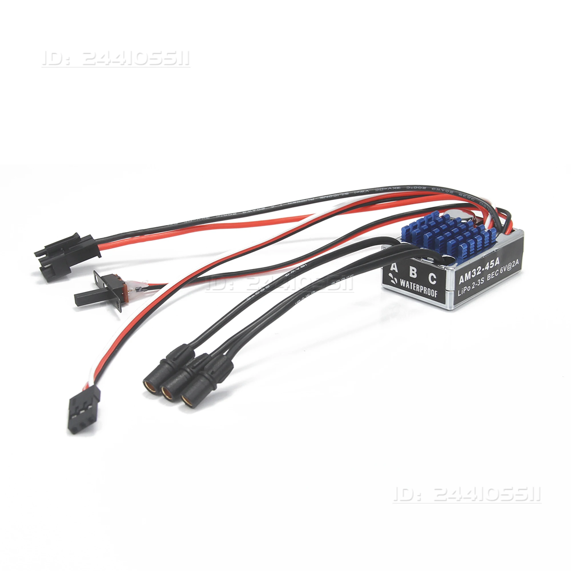 NEEBRC 2322 Outrunner Гусеничный бесщеточный двигатель 5,5-9 В 45 А ESC BEC для 112 RC внедорожника MN82 MN99S MN168 MN78 Обновленная часть (art.: 3920cd5180eb0) - 3920cd5180eb0