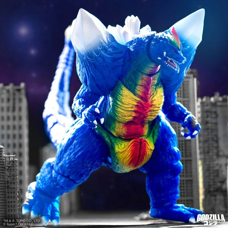 Фото Super7 Original Godzilla Vs. Space Godzilla Series Space Godzilla Аниме Фигурка Коллекционная модель Фестивальный подарок для мальчиков №5