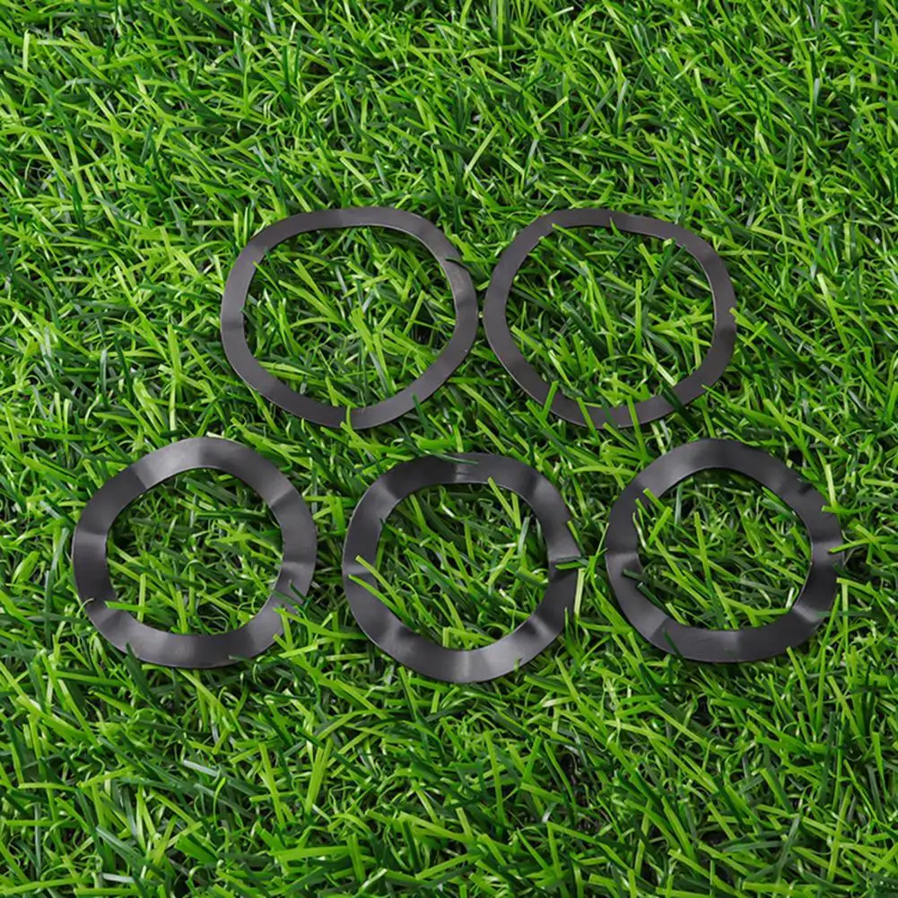 

5 шт. практичная надежная волновая шайба, волновая шайба, черная, антикоррозийная