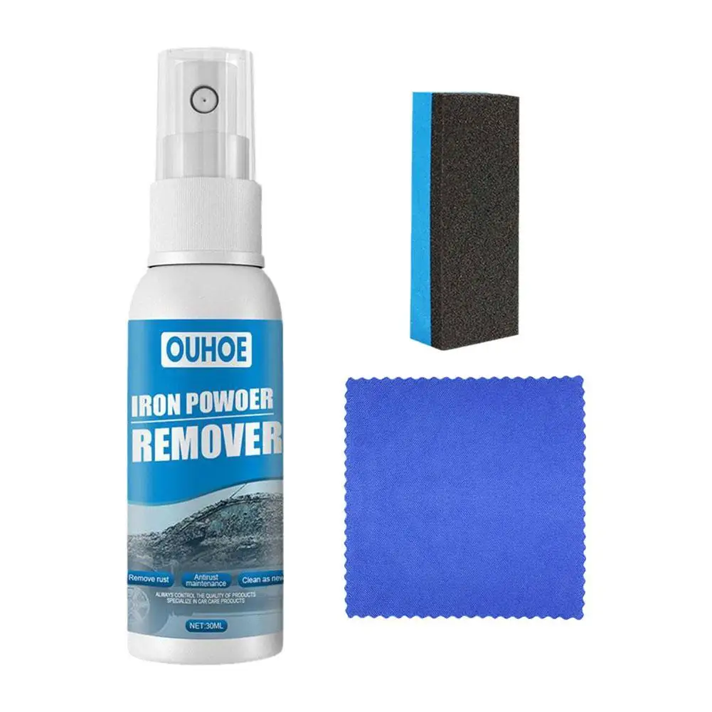 

Car Iron Powder Rust Spray Car Rust Spray Metal Paint Cleaner Car Maintenance Iron Powder Clean Brake Cleaner