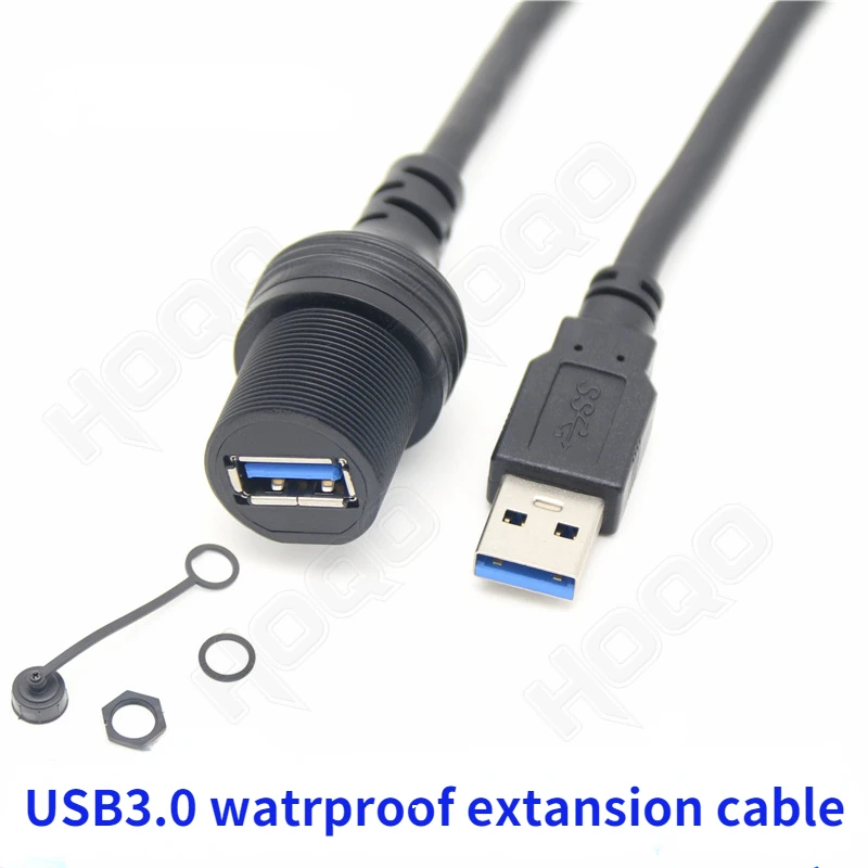 Кабель-удлинитель для приборной панели USB 3,0, штекер-гнездо