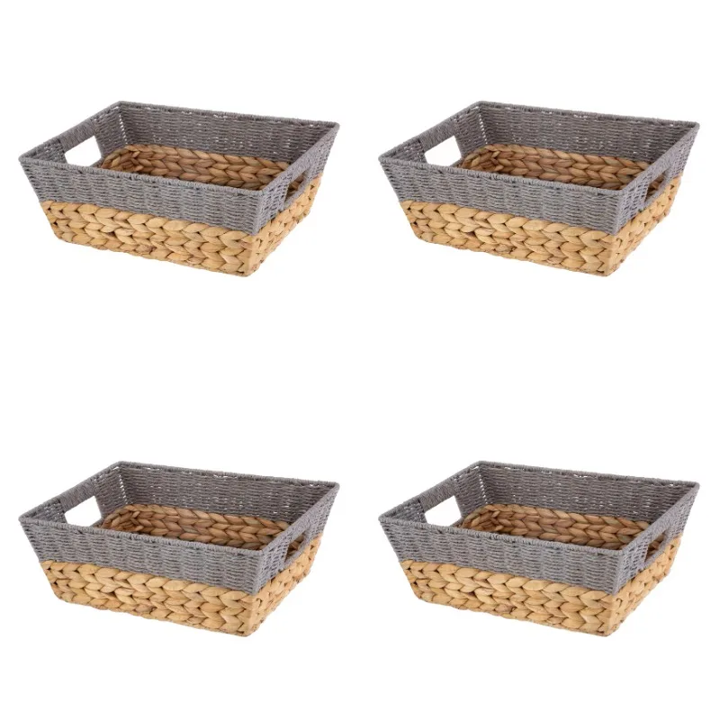 

Лучшие дома и сады, маленькие гиацинтовые корзины для хранения, 4 шт.