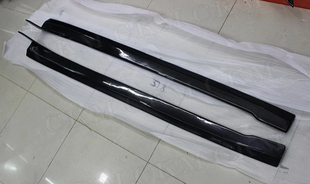 Передний бампер из углеродного волокна задний диффузор спойлер боковая юбка для