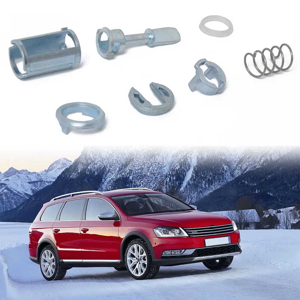 

Car Accessories Automobile Auto Tool Lock Cylinder Repair Kit Relacement Door Handle Lock Right and Left For Golf Bora