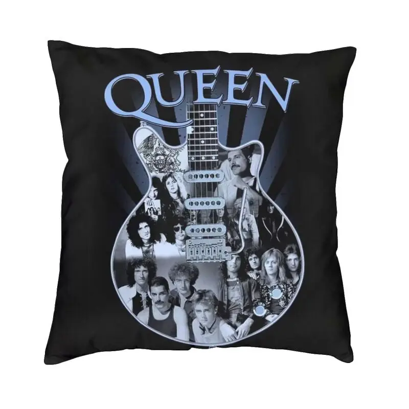 

Luxury Queen Rock Freddie Mercury Cushion Cover for Sofa 40*40 cm Velvet Throw Pillow Case Home Decor Pillowcase