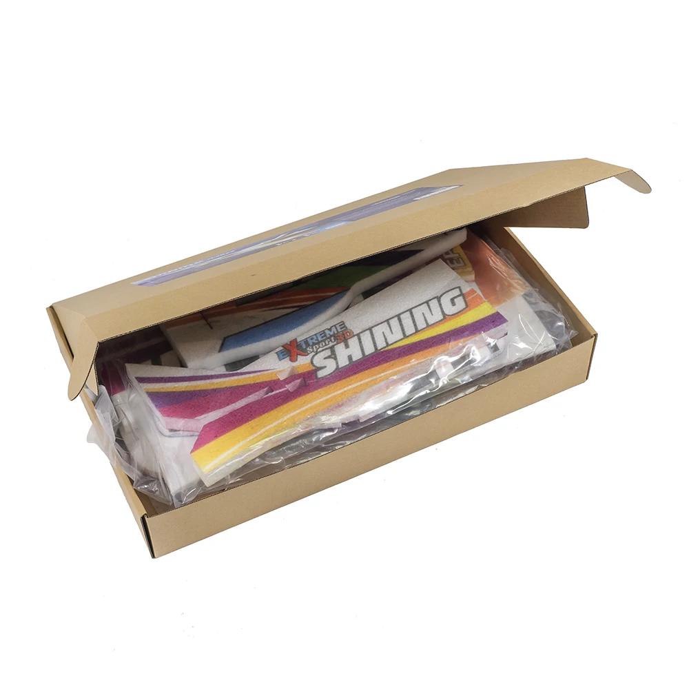 EPP модель ру аэроплана освещение 4CH Электрический светящийся 1000 мм разлет крыльев