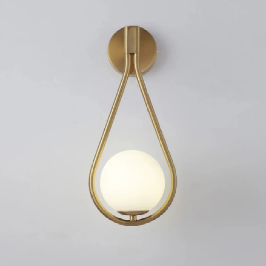

Modern LED Glass Wall Sconce Lamps Living Room Decoration Bathroom Nordic Bedside Wall Lights Bedroom Aisle Corridor Lighting