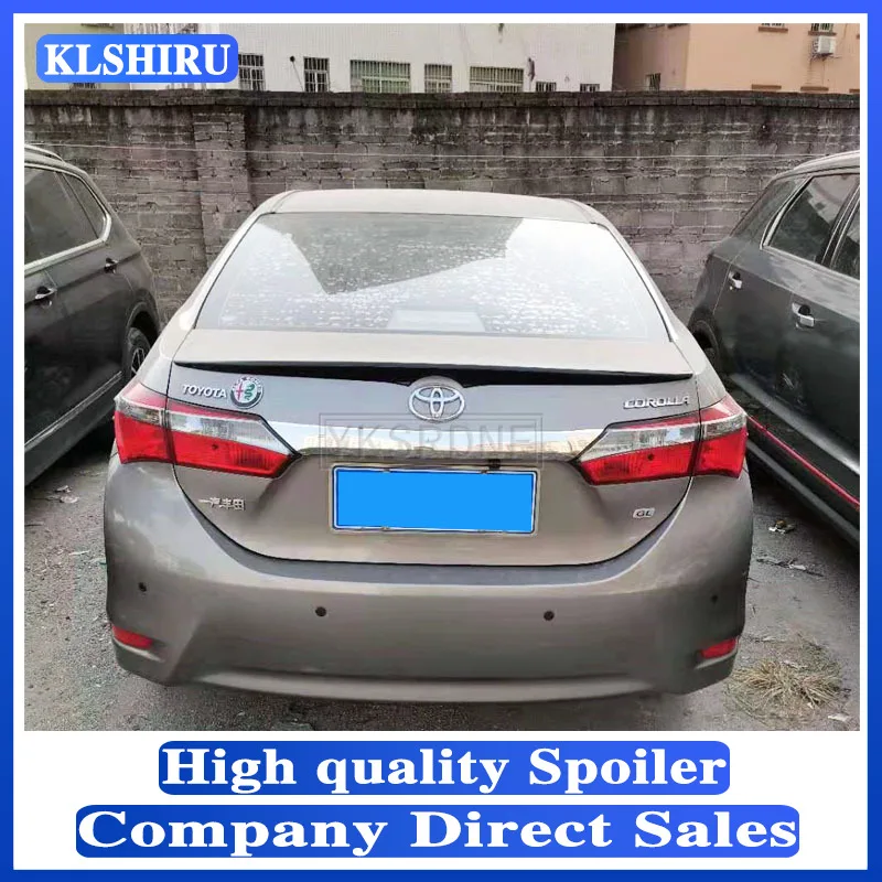 

Новый дизайн для Toyota corolla 2014, 2015, 2016, 2017 лет, фотоэлемент, высококачественный АБС-пластик, грунтовка, цвет краски