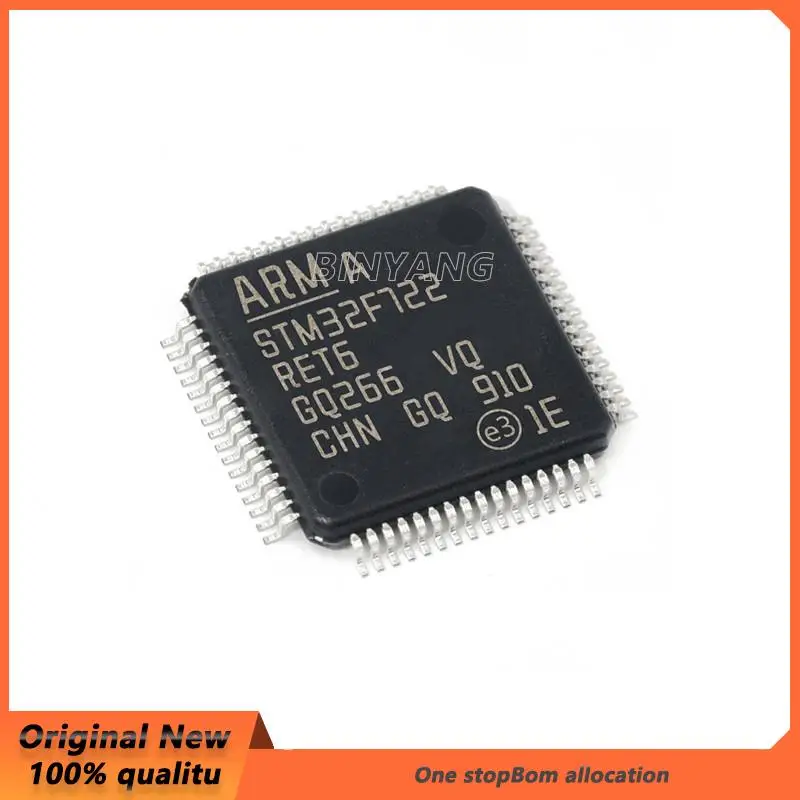 

(1piece)100% New STM32F722RET6 STM32F722 RET6 QFP-64 Chipset