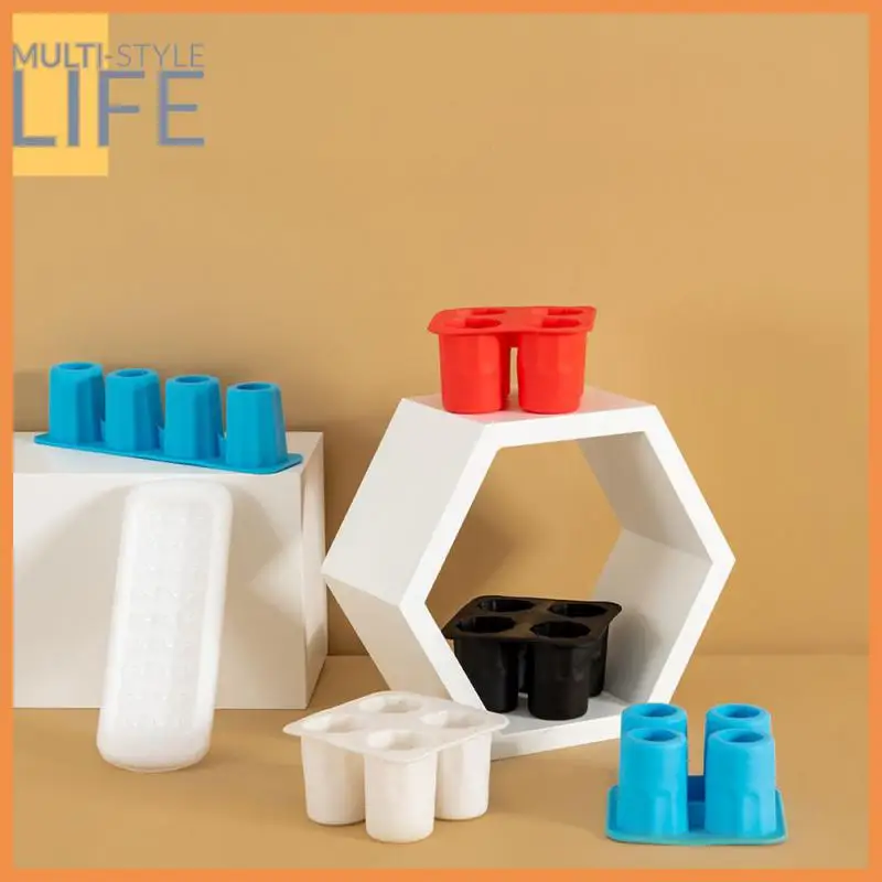 

Ice Making Ice Tray Silicone Ice Mold No Smell Homemade Tray Kitchen Tools Full Elasticity Storage Box Ice Box