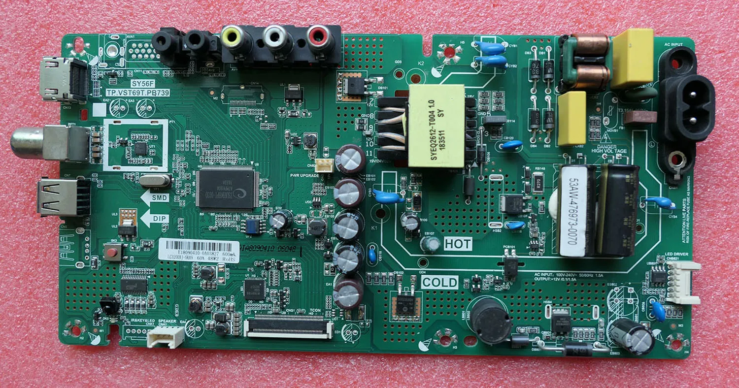 32E1A 32X3 TP.VST69T.PB739 RDL320HY LD0-E01 LN0-005 тестовая плата, материнская плата, исправна (art.: 3920dae47a0e6) - 3920dae47a0e6