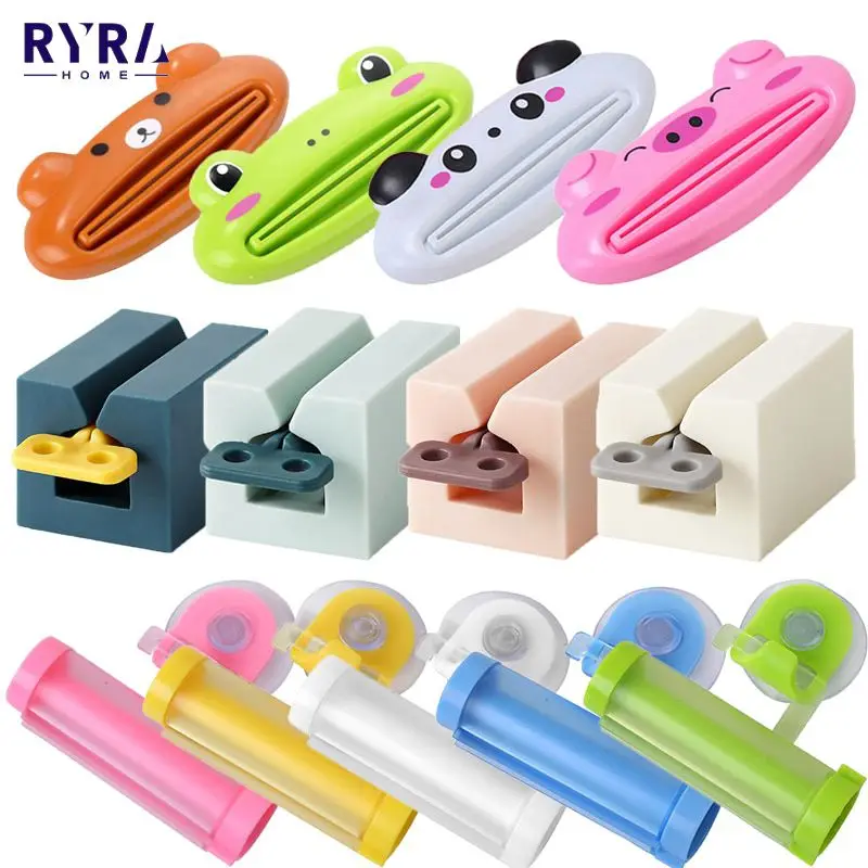 

Многофункциональный выдавливатель для зубной пасты, ручная вращающаяся выдавливаемая зубная паста, прищепка для ванной комнаты, инструмен...