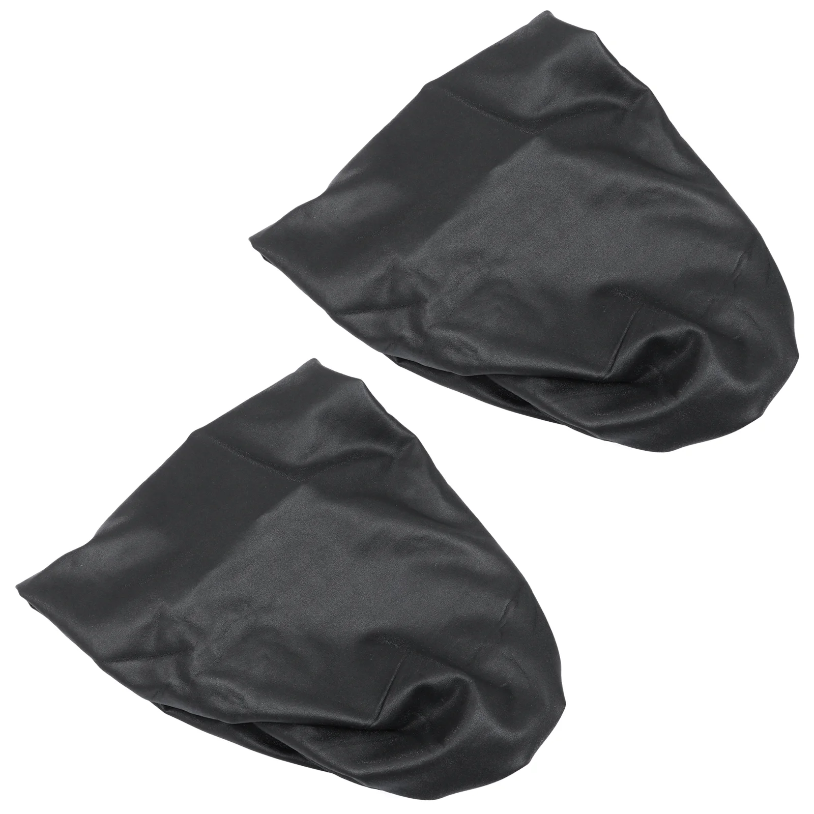 

2pcs Motorcycle Cover Wear Resistant Universal Motorcycle Scooter Cushion Protector for Motorbike Cycling Black