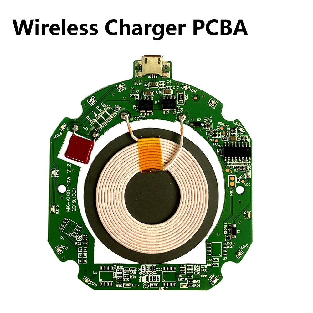 20w qi wireless charger pcba for iphone 12 pro circuit board diy for iphone wireless charging for huawei p30 pro free global shipping