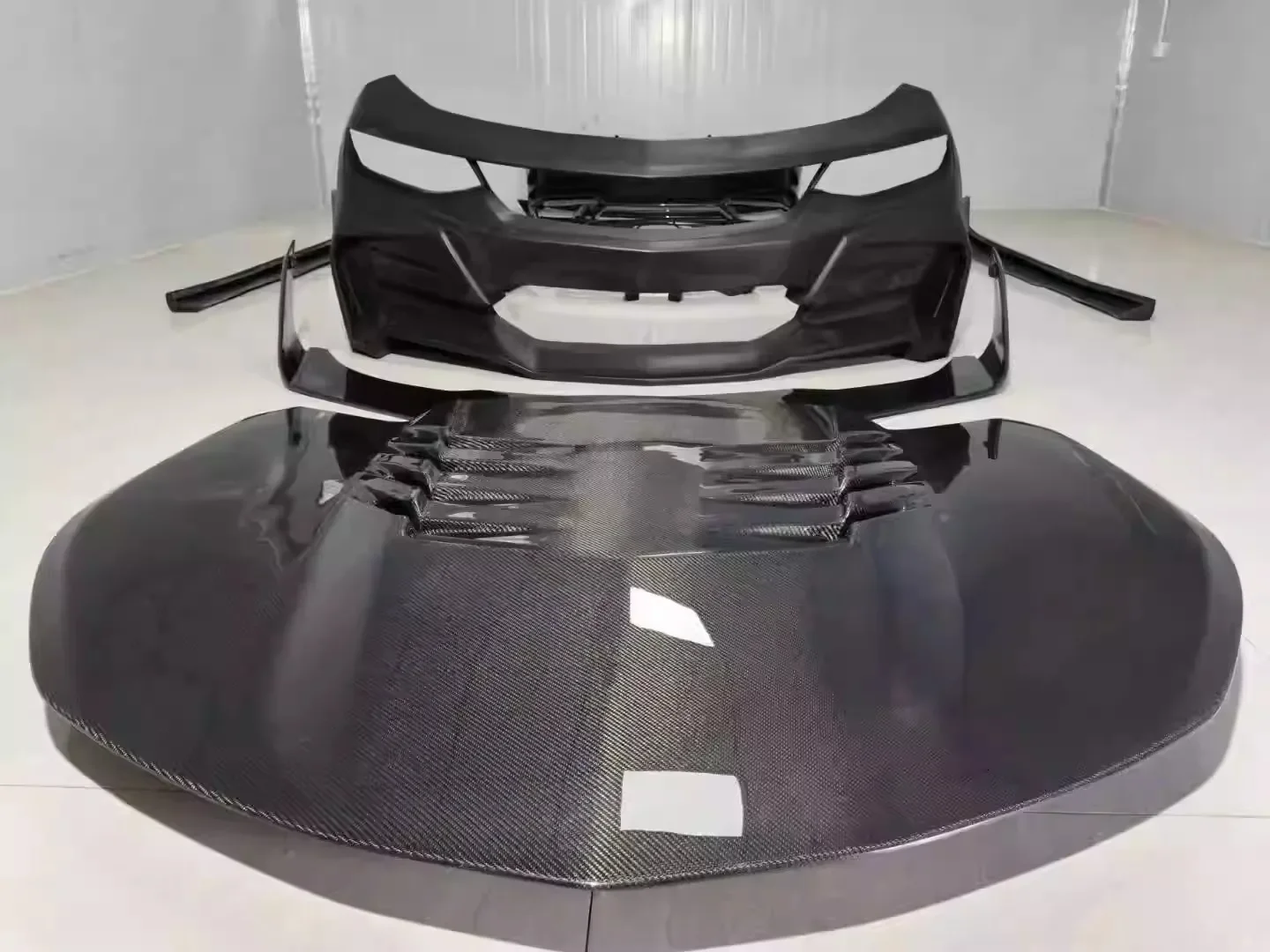 Комплект кузова передний и задний бампер гриль для Chevrolet camaro 6 модифицированный