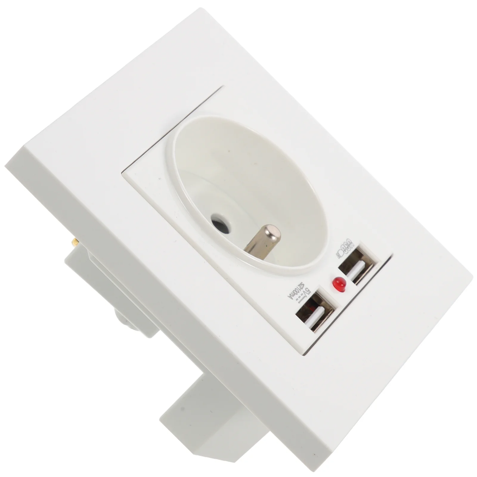 

86 Type Panel Socket Double USB Outlet European Standard Receptacle Wall Style