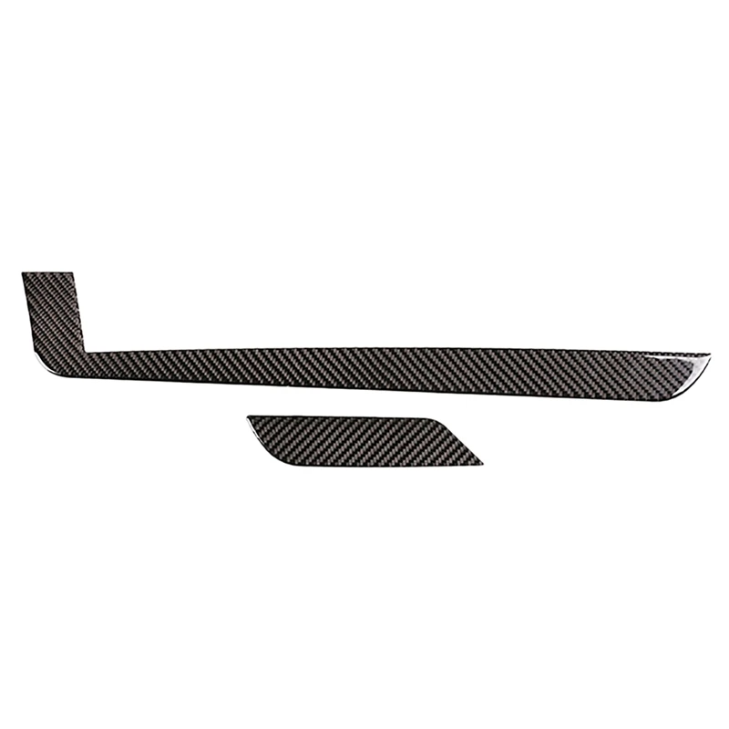 

Car Soft Carbon Fiber Central Control Gear Side Cover Trim For Toyota- 2014-2018
