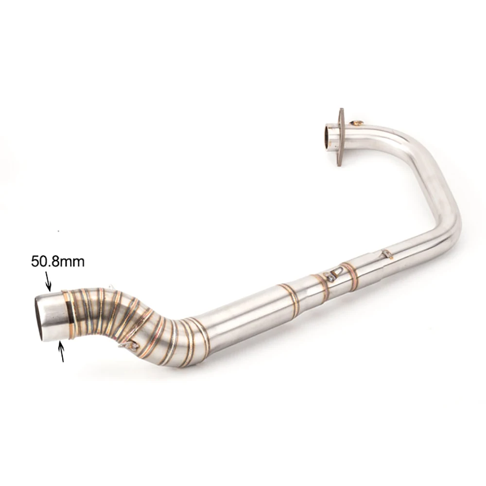 

Slip On For Yamaha YZF R150 Motorcycle Exhaust Escape Modified Stainless Steel RAIDER 150 Front Middle Link Pipe