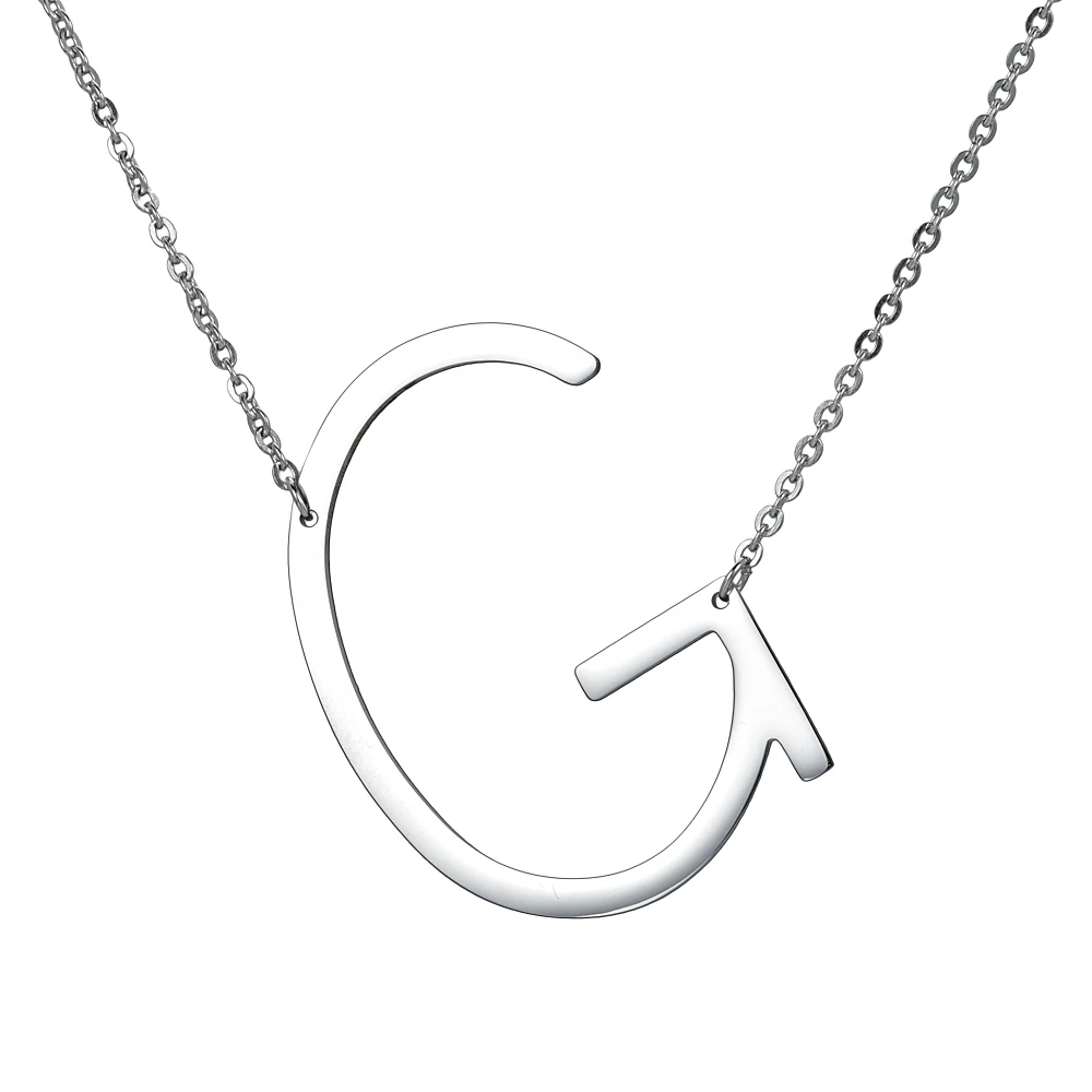 

New Arrive Necklace Stainless Steel Silver Gold Color Name Pendant