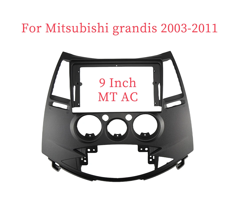 9-дюймовая Автомобильная рамка Fascia Для Mitsubishi Grandis 2003-2011 Android радиоприемник