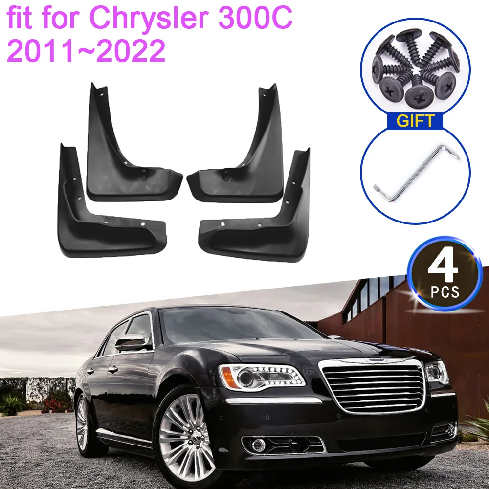 

Брызговики для Chrysler 300C 300 C 2011 ~ 2022 Аксессуары 2012 2013 2014 2015 2016 2017 Брызговики передние и задние колеса Fender Splash