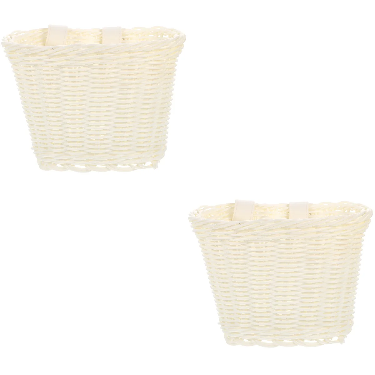 

2x Accessory Bike Accessory Small Bike Accessory Convenient Kids Basket Professional Front Basket Bike Basket for Snack Cycle