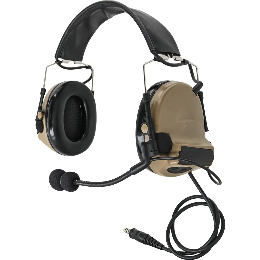 Tactical COMTAC II Headphones Hearing Protection Noise Cancelling Pickup Shooting Earmuffs COMTAC Tactical Headphones