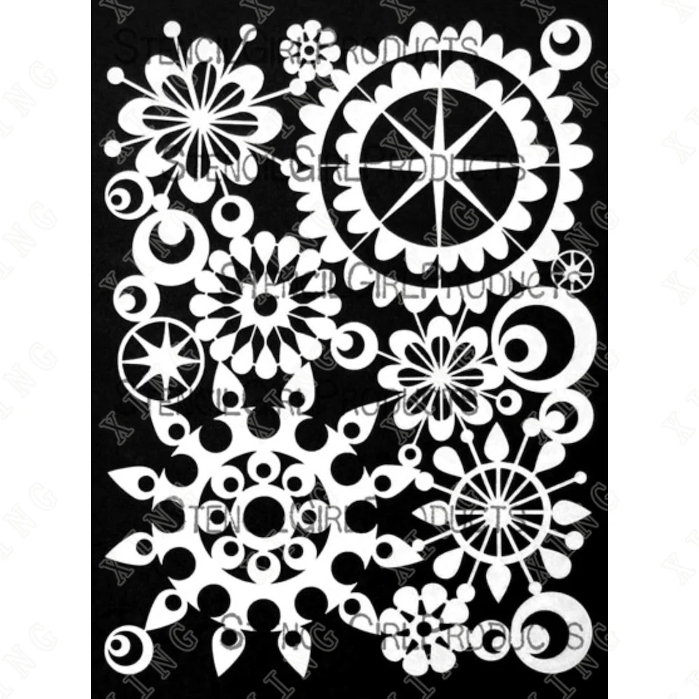 

2022 Arrival Newest Mid Century Modern Metal Cutting Stencil Diary Scrapbooking Easter Craft Engraving Making Aesthetic Moulds