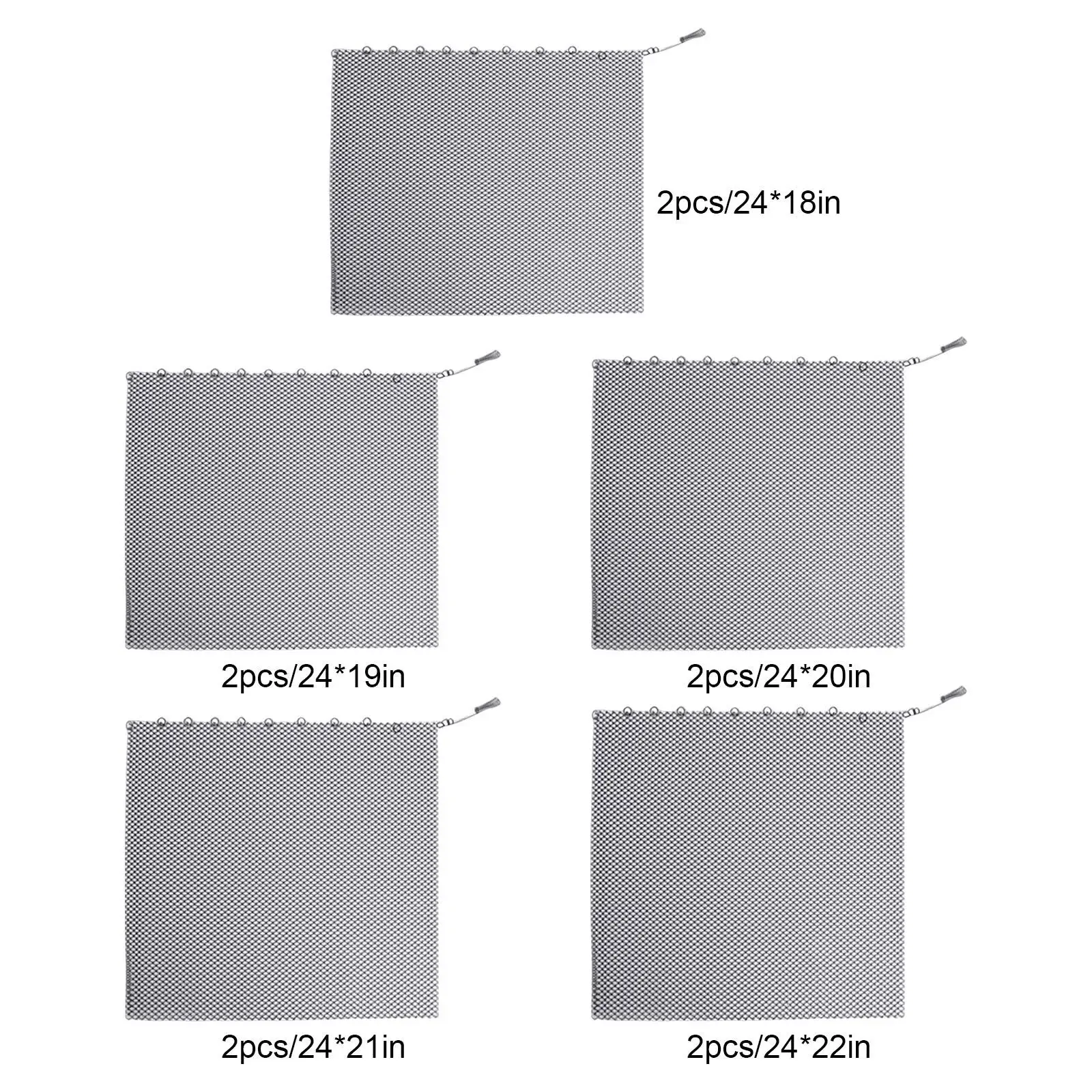 

Fireplace Mesh Screen Curtain Curtain Durable Fireplace Screen for Room Home