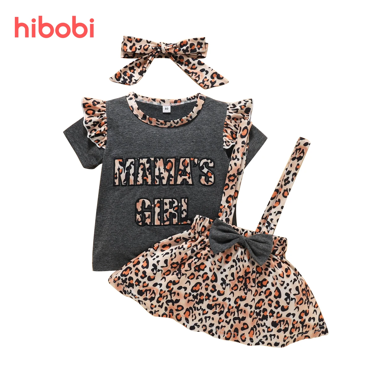 

Hibobi платье на бретельках с леопардовым принтом 3 шт. костюм